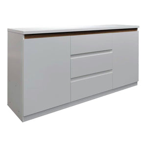 Μπουφές Chiemo pakoworld λευκό 160x40x93.6εκ