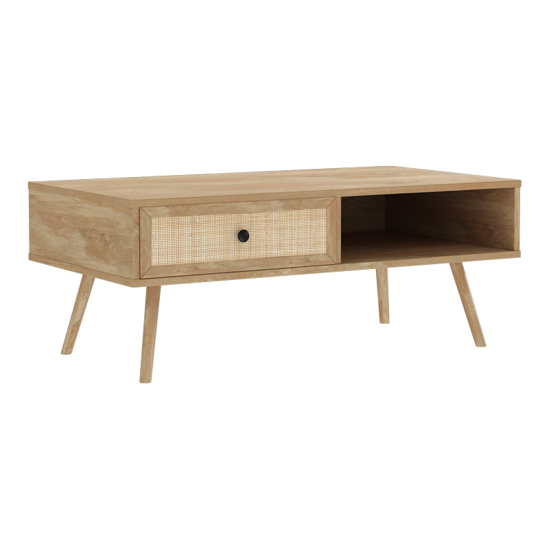 Τραπέζι σαλονιού Oslo pakoworld sonoma 110x59x41