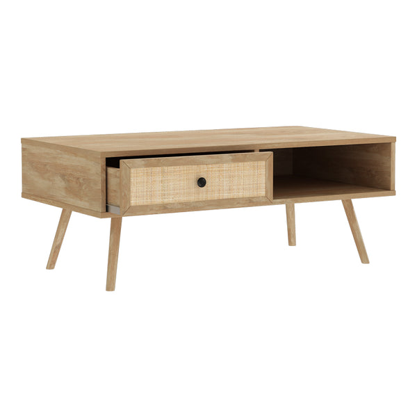 Τραπέζι σαλονιού Oslo pakoworld sonoma 110x59x41