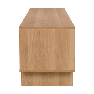Έπιπλο τηλεόρασης Jenfia pakoworld mdf σε φυσική απόχρωση 150x39x45