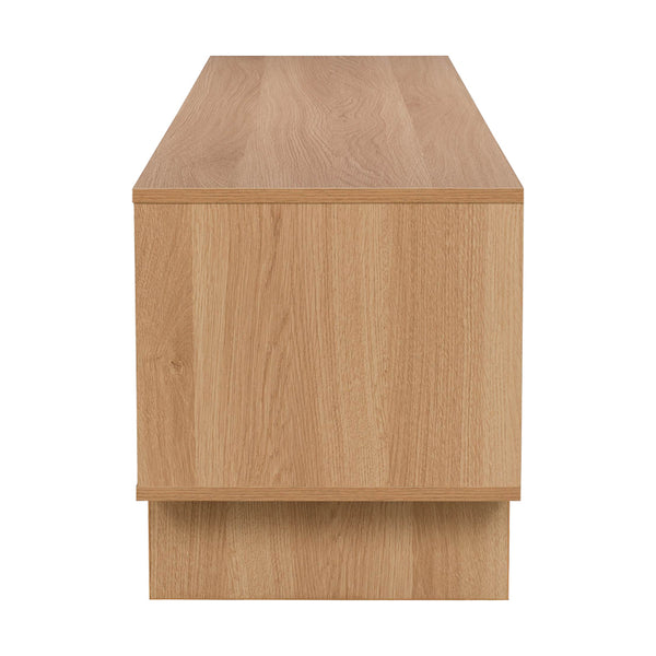 Έπιπλο τηλεόρασης Jenfia pakoworld mdf σε φυσική απόχρωση 150x39x45