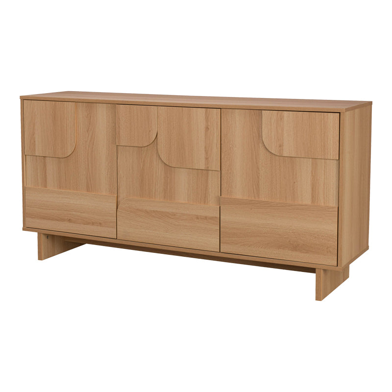 Μπουφές Jenfia pakoworld mdf σε φυσική απόχρωση 150x39x75