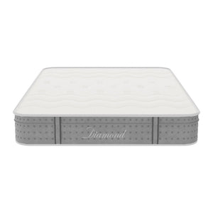 Στρώμα Diamond pakoworld pocket spring+gel memory foam 25-27cm 150x200εκ