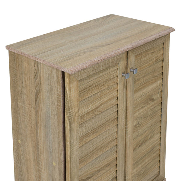 Παπουτσοθήκη-ντουλάπι SANTO pakoworld 10 ζεύγων χρώμα sonoma 60x34