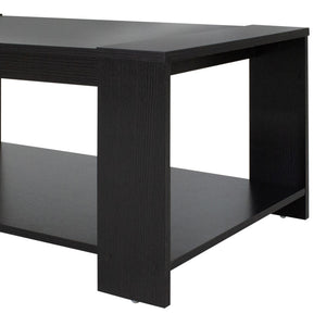 Τραπέζι σαλονιού OLYMPUS pakoworld χρώμα wenge 110x51x42