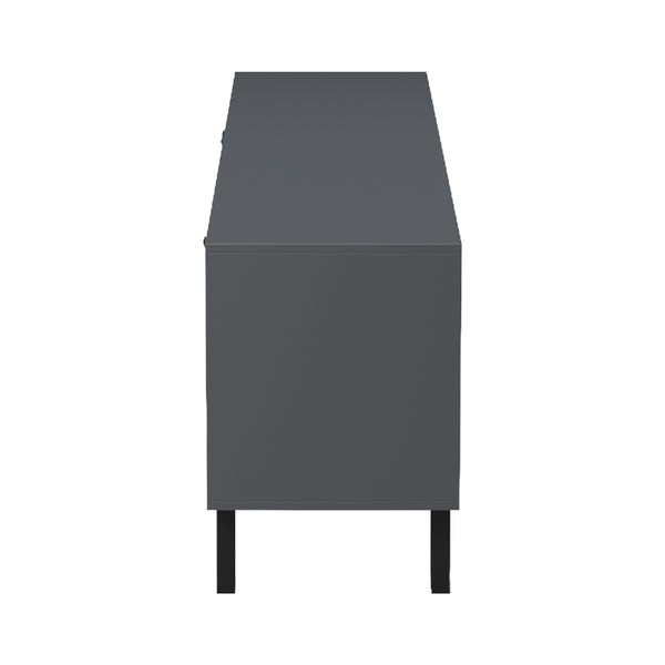 Έπιπλο τηλεόρασης Tuscany pakoworld sonoma-ανθρακί 180x41x51εκ