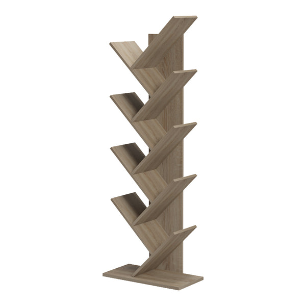 Βιβλιοθήκη Fyllo pakoworld sonoma 50x25x141.5εκ