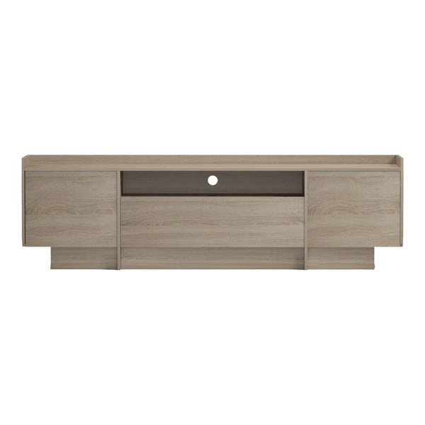 Έπιπλο τηλεόρασης Derden pakoworld sonoma 197x38x58εκ