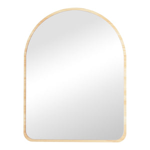 Καθρέπτης Selene pakoworld MDF σε φυσική απόχρωση 46x1.2x60 εκ