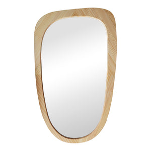 Καθρέπτης Phaedra pakoworld MDF σε φυσική απόχρωση 74x2