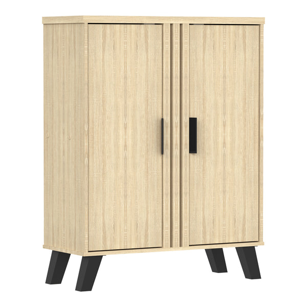 Παπουτσοθήκη-ντουλάπι Shoby pakoworld sonoma 70.5x30x91εκ