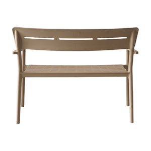 Παγκάκι διθέσιο Cadrin pakoworld cappuccino PP 117x60x83εκ