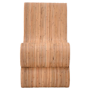 Πολυθρόνα Favorsy pakoworld rattan σε φυσική απόχρωση 52x65x90εκ