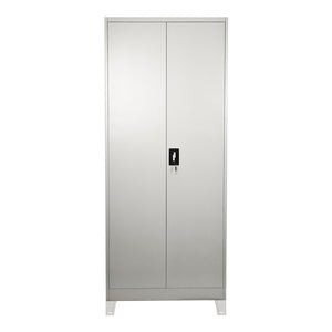 Μεταλλική ντουλάπα Ugren pakoworld σε ανοιχτό γκρι 70x40x190εκ