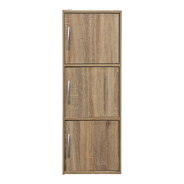 Ντουλάπι-στήλη Soline pakoworld sonoma 40x34.5x90.5εκ