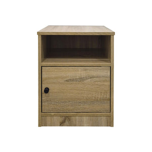 Κομοδίνο Lenea pakoworld sonoma 40x40x50εκ