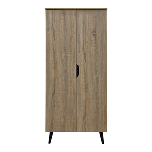 Παπουτσοθήκη-ντουλάπα Oufelia pakoworld sonoma 60x32.5x134.5εκ