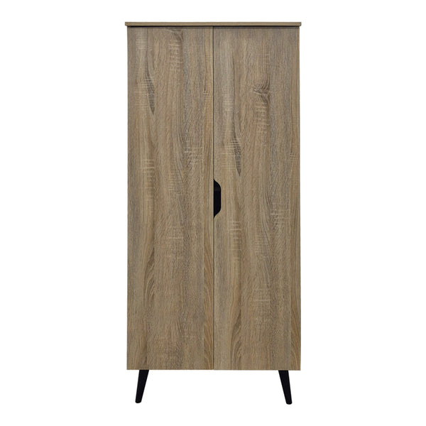 Παπουτσοθήκη-ντουλάπα Oufelia pakoworld sonoma 60x32.5x134.5εκ