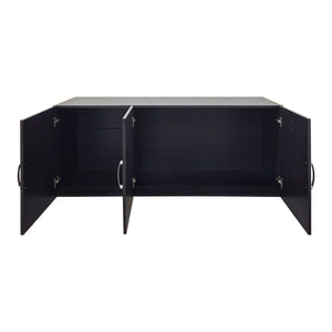 Πατάρι ντουλάπας τρίφυλλο Alvia pakoworld wenge 150x51x60εκ