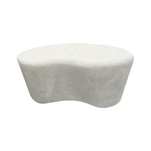 Τραπέζι σαλονιού Fedris pakoworld mdf λευκό 80x70x34εκ